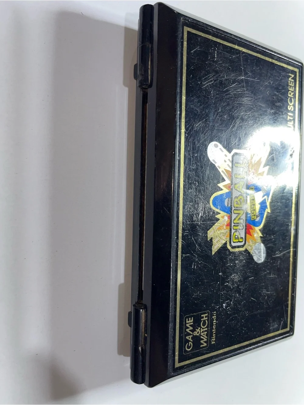 Nintendo Black Handheld Game & Watch Pinball Multi Screen